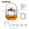 Glass Teapot Kettle