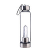 Crystal Infused Wellness Glass Water Bottle